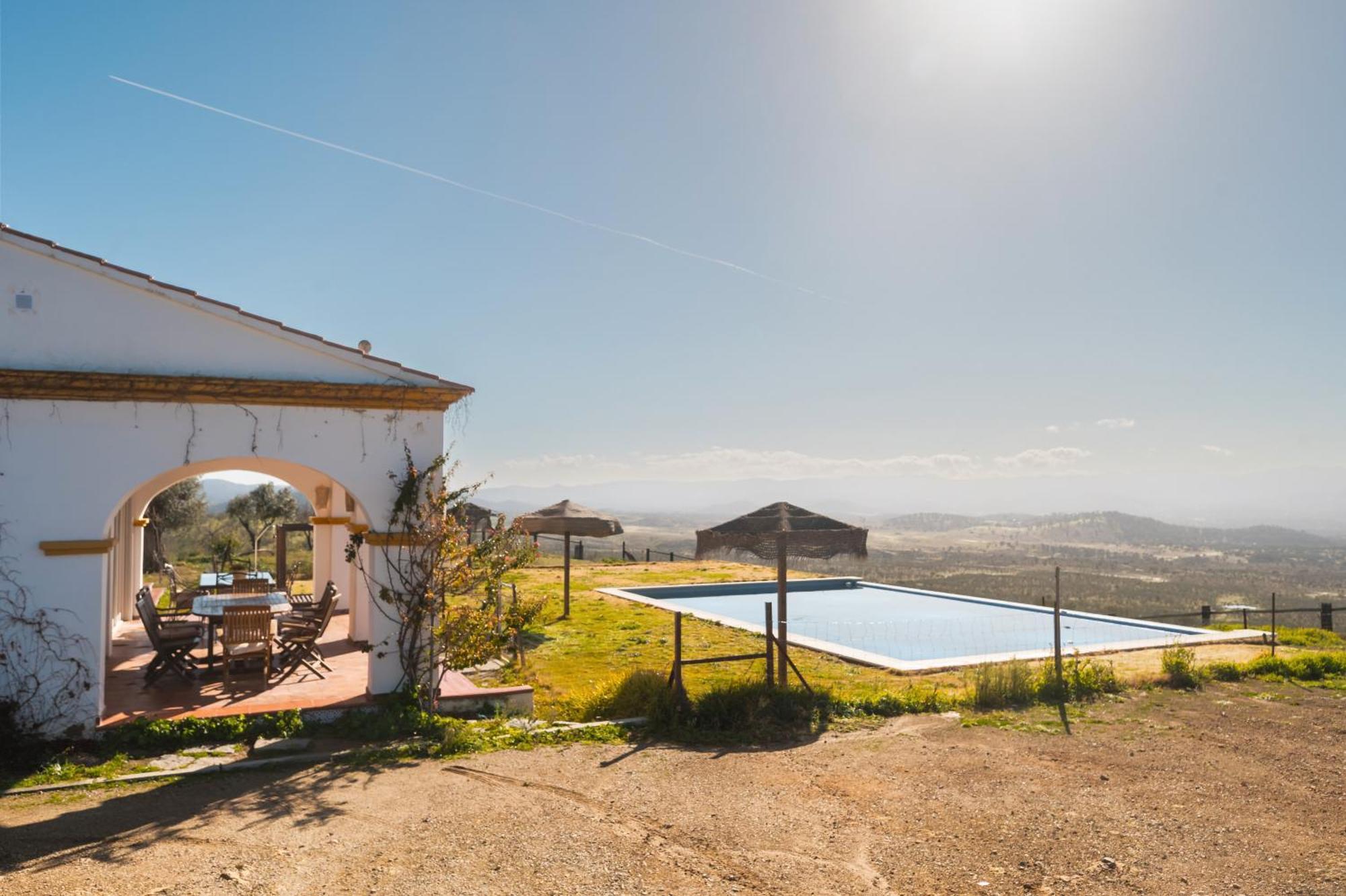 Vila Cortijo Los Tomillares Guadalcanal Exteriér fotografie